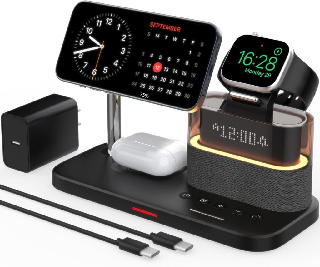 شارژر بی‌سیم 5 کاره مدل C09