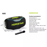 اسپیکر HOPSTAR A80