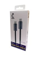 کابل شارژ فوق سریع 240 وات Capo مدل CP-C003 (Type-C to Type-C)