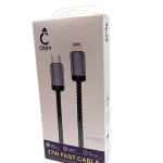 کابل شارژ سریع آیفون 27 وات Capo مدل CP-C002 (Type-C to Lightning)