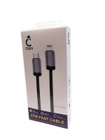 کابل شارژ سریع آیفون 27 وات Capo مدل CP-C002 (Type-C to Lightning)