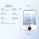 مینی ماشین لباسشویی پرتابل و مسافرتی چندکاره (Portable Mini Washing Machine)